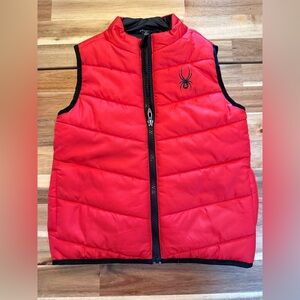 Spyder Kids Red Puffer Vest